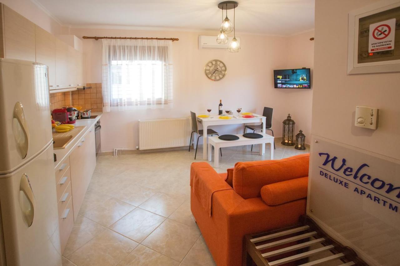 Konstantina & Evgenia Deluxe Apartment Nea Peramos  Luaran gambar
